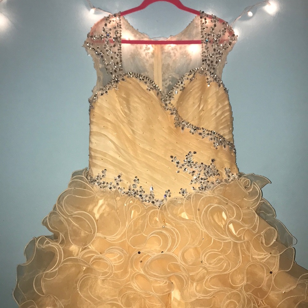 Beautiful Champagne Ball Gown